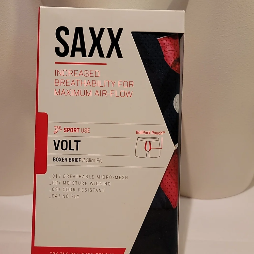 SAXX Men's Underwear – VOLT Boxer Briefs